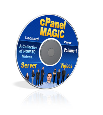 cPanel Video Tutorial DVD disk