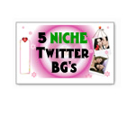5 Niche Twitter Backgrounds